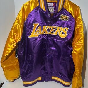 Mitchell & Ness Purple and Gold Lakers 2000 finals jacket